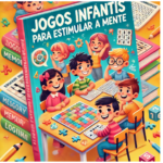 Caderno de Jogos infantis para estimular a mente